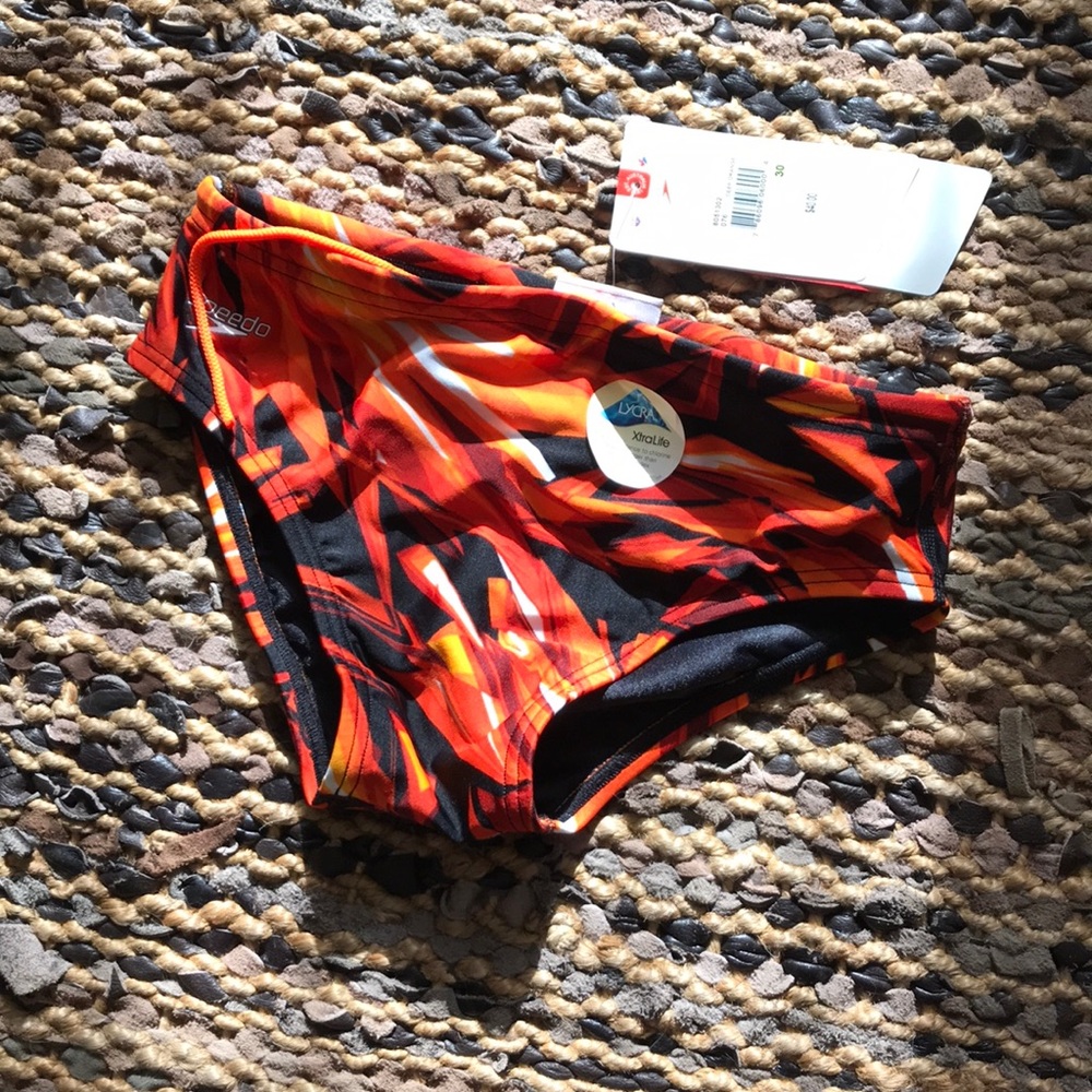 Men’s Speedo racing briefs